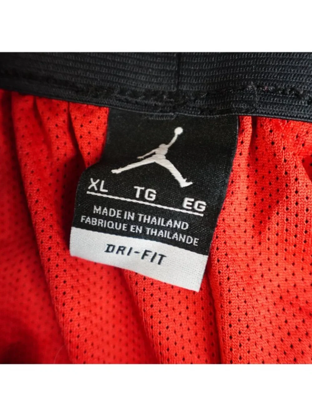 Jordan Shorts XL Black  Air Colorblock Lined Retro Mesh AR6190-010